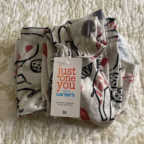 Carters Just one You Long Sleeve Pajama Set - Picture 1 of 9